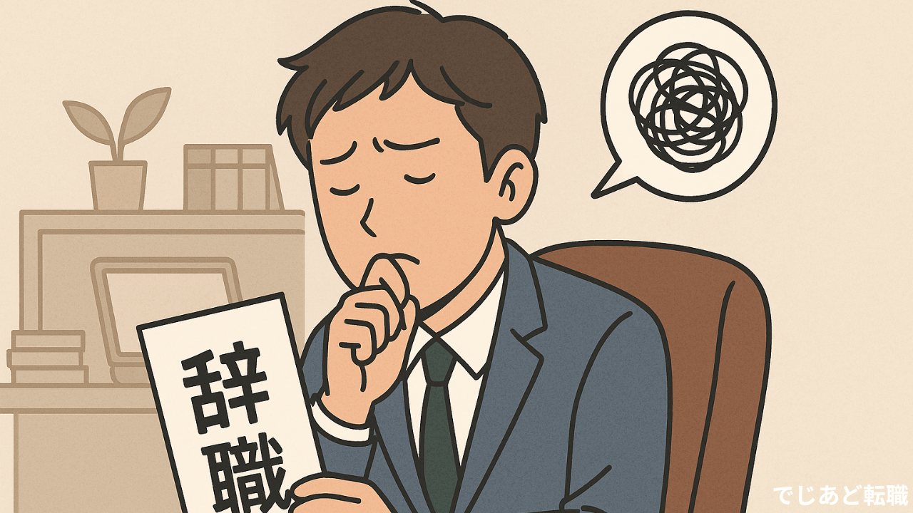 退職したいけど言い出せない要因