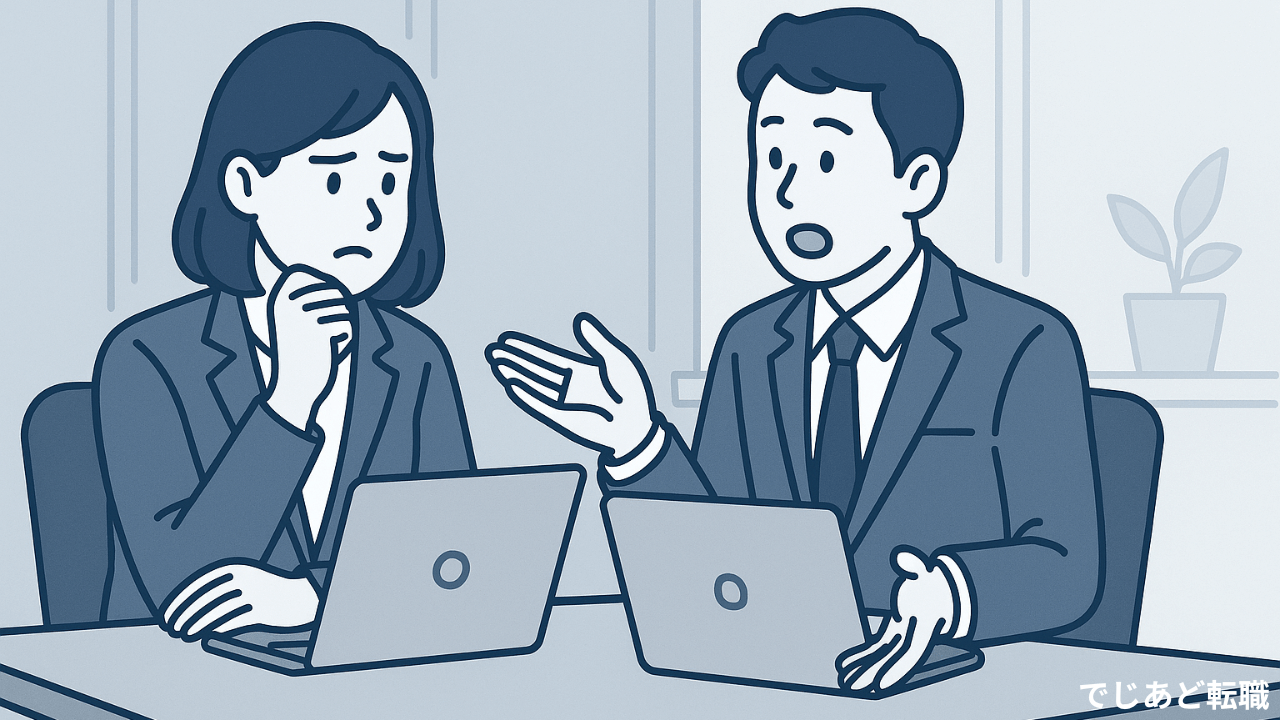 転職相談を同僚にするのはありかなしか